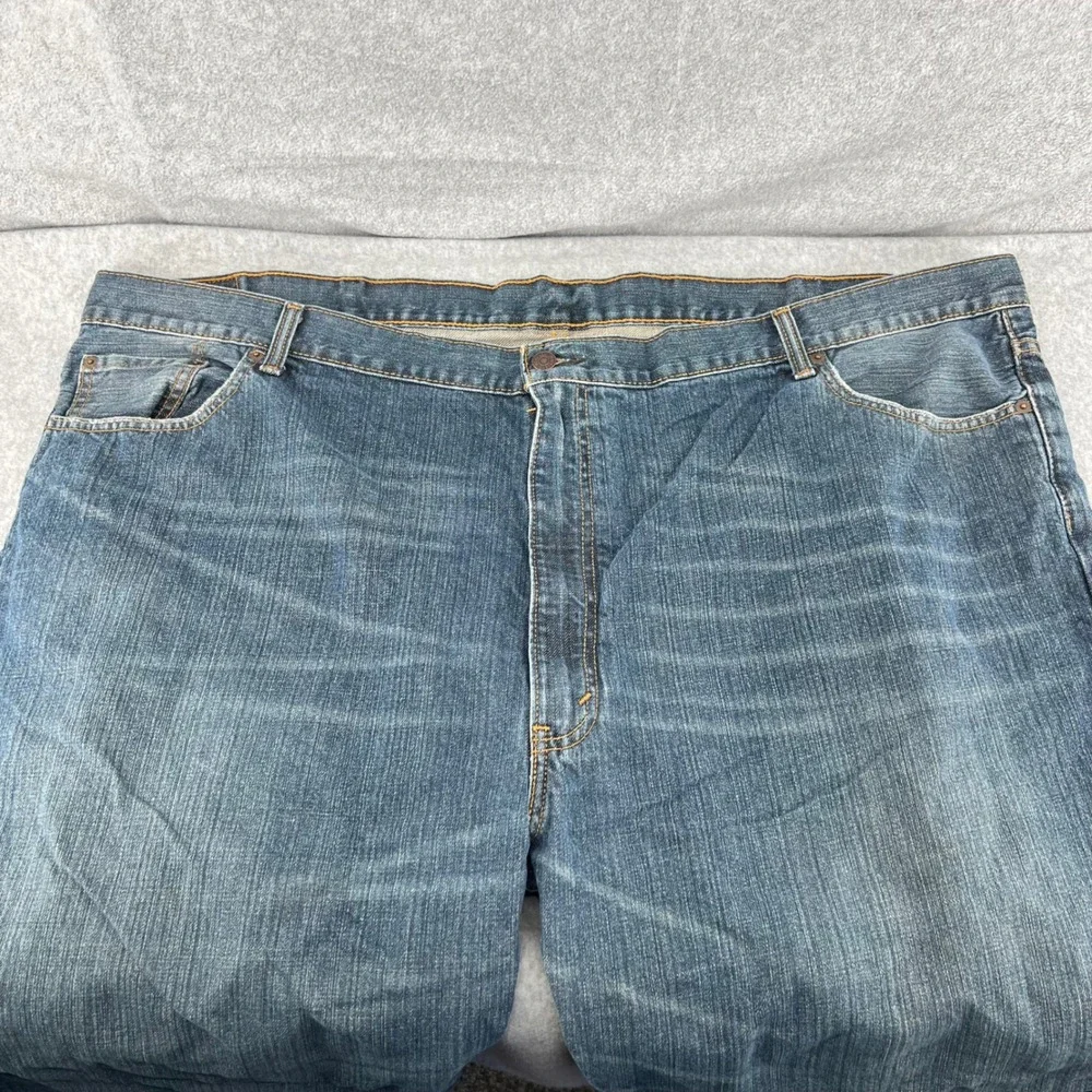 Levis 550 Relaxed Fit Mens Blue Denim Jeans 54x29 Medium Wash 01550-2765